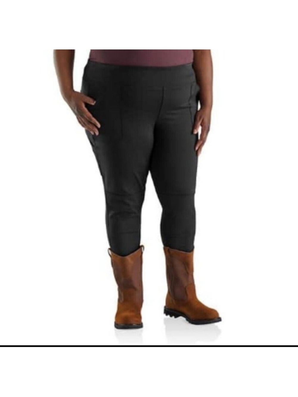 Carhartt Force Fitted women’s black work pants/leggings in size XL (16/18),